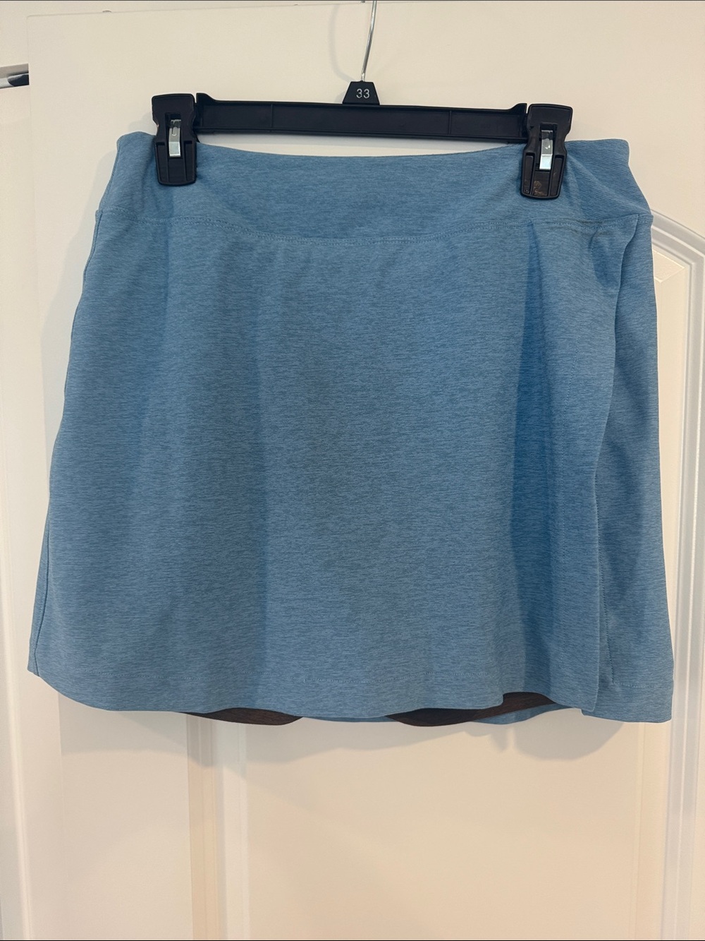 Outdoor Voices Light Blue Mini Skort